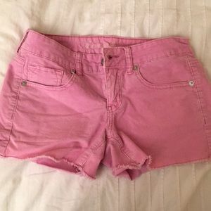 American Eagle pink shorts